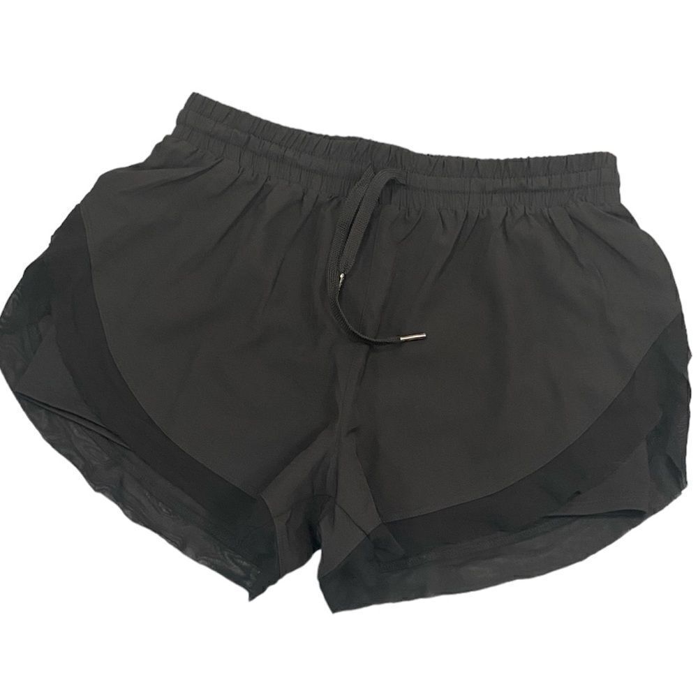 Altar’d State | Black Shorts with Mesh Trim